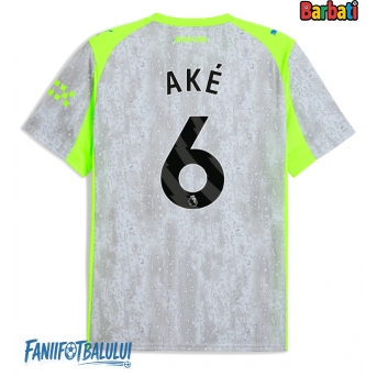Manchester City Nathan Ake #6 Tricou Fotbal Replică 2025-26 Barbati Treilea